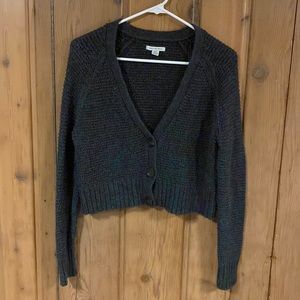 American Eagle cropped knit cardigan